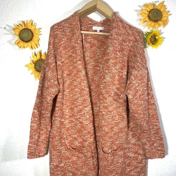 New Directions - Open Knit Sweater W/ Pockets Plus Size 2X Women’s - Picture 2 of 9